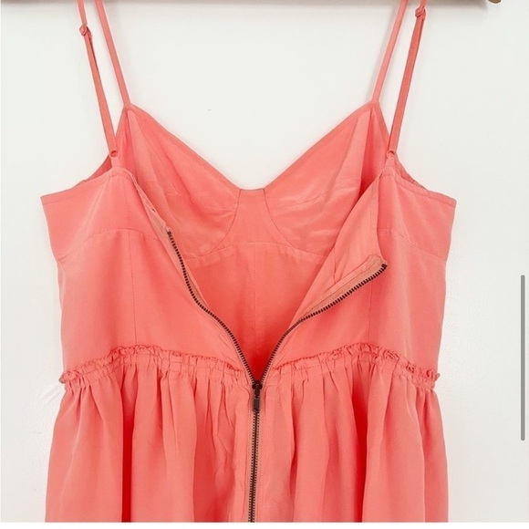 Aritzia Wilfred Silk Mini Dress Sz 2 - Picture 8 of 13